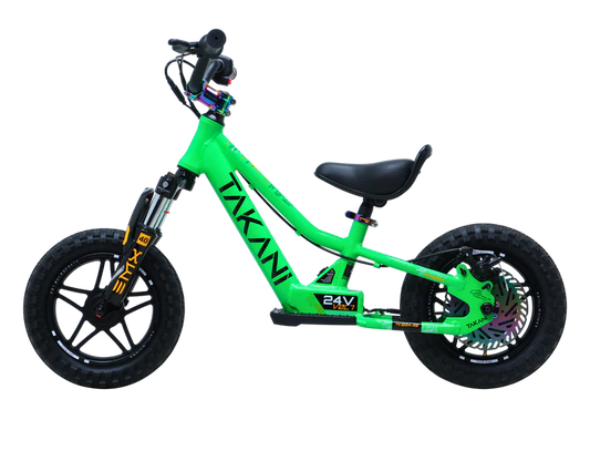 Takani Electric Balance Bike 12'' - TK1224-RS Sparkle Green