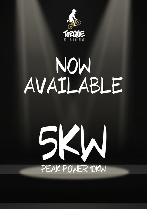 5kW Combo with 10kW Peak Power & 100A Sabvoton Controller