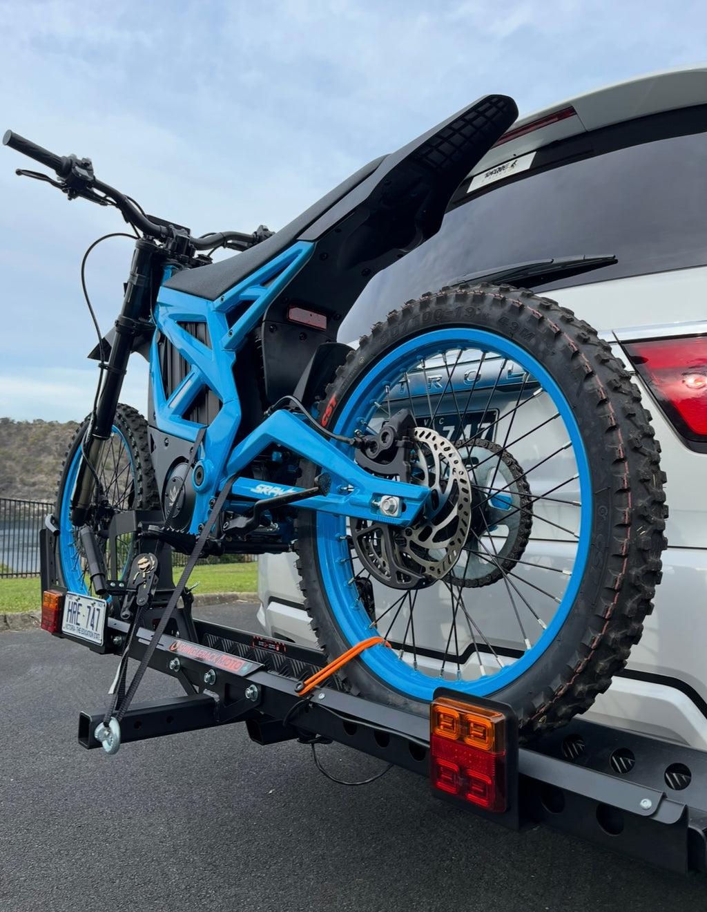 Moto Rack Scooter Shingleback Moto Rack Australia | Electric Dirt Bike Carrier Rack ...