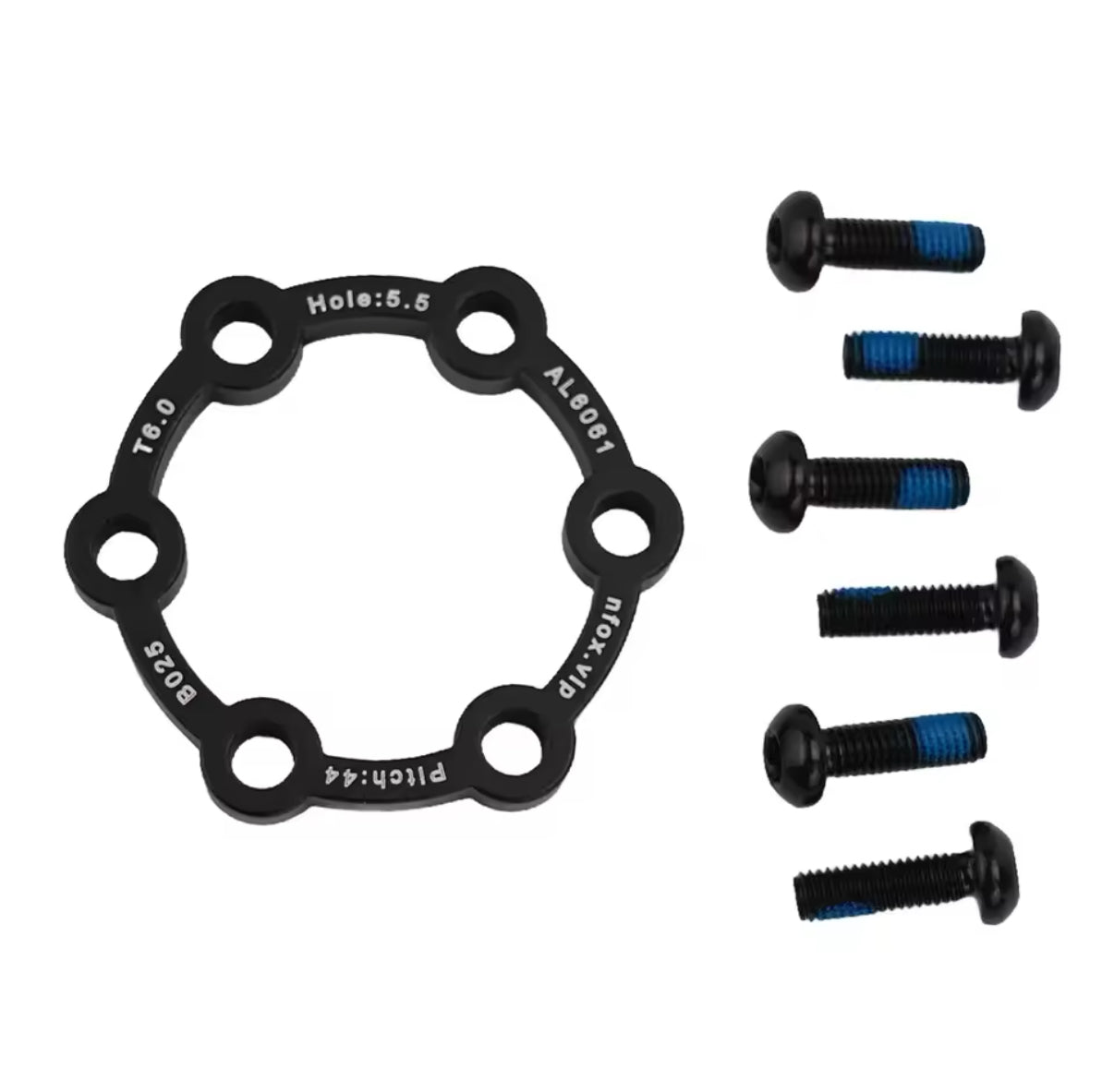 Upgraded torque e-bike brake rotor spacer