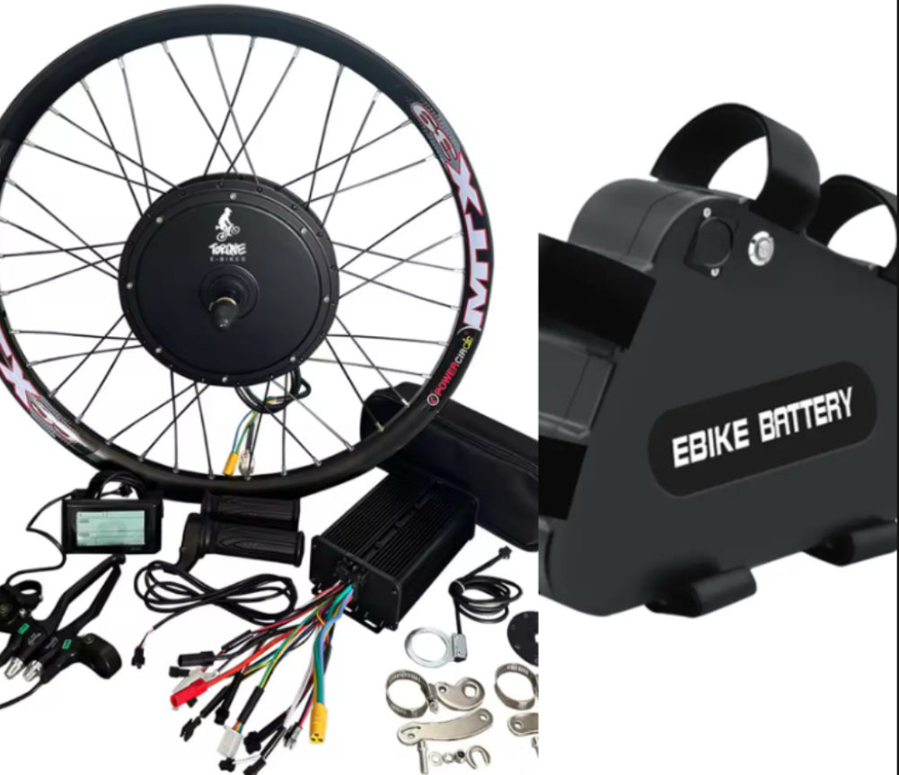 Torque E-Bikes 1500W Motor & 52V 20AH Battery Combo