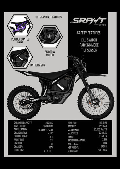 SRPNT NV6 35kW –  PRE ORDER NOW OPEN **$500 DEPOSIT**