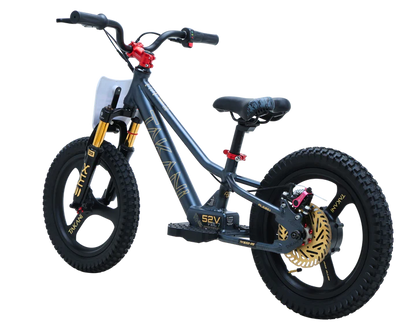 350W TAKANI Electric Balance Bike 16'' - TK1652-RS Matte Charcoal