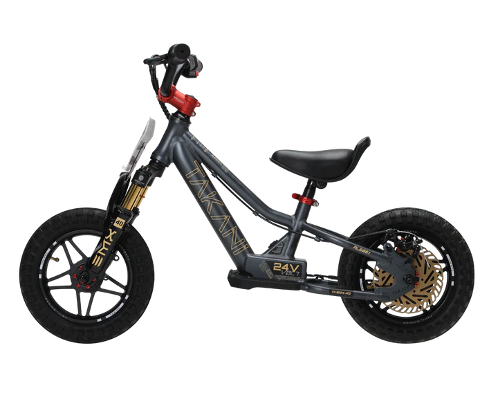 Takani Electric Balance Bike 12" Matte Charcoal