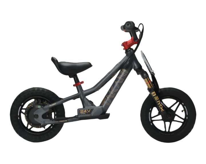 Takani Electric Balance Bike 12" Matte Charcoal