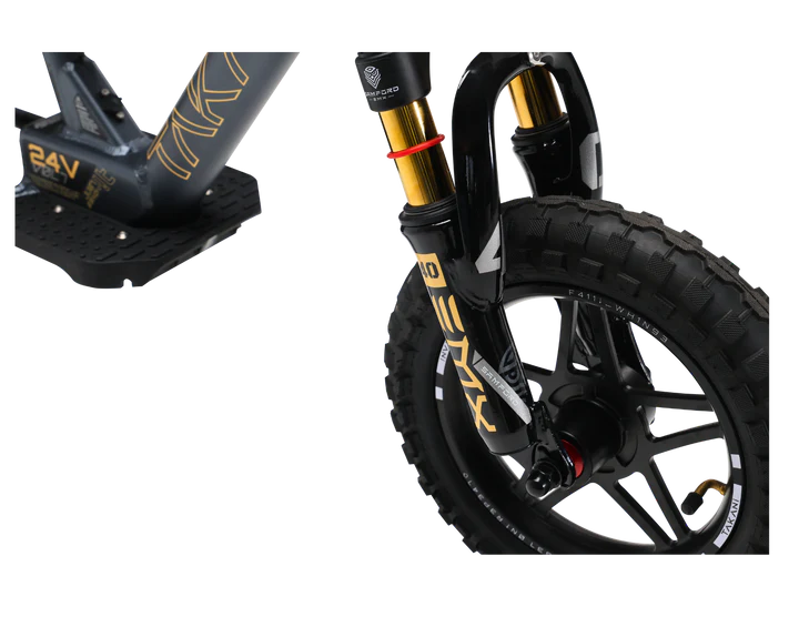 Takani Electric Balance Bike 12" Matte Charcoal