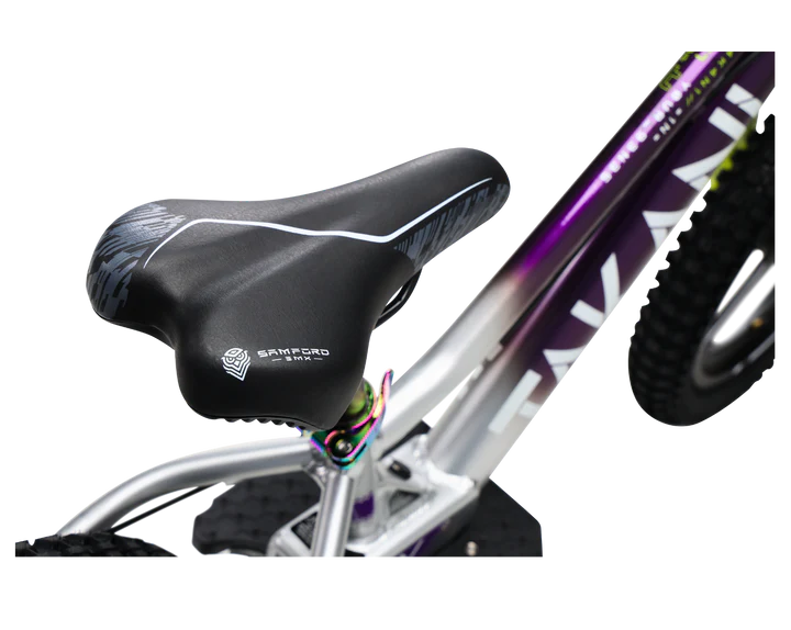 350W TAKANI Electric Balance Bike 16'' - TK1652-RS Plum Silver