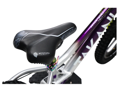 350W TAKANI Electric Balance Bike 16'' - TK1652-RS Plum Silver
