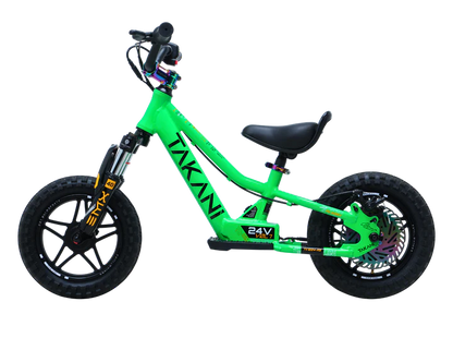 Takani Electric Balance Bike 12'' - TK1224-RS Sparkle Green